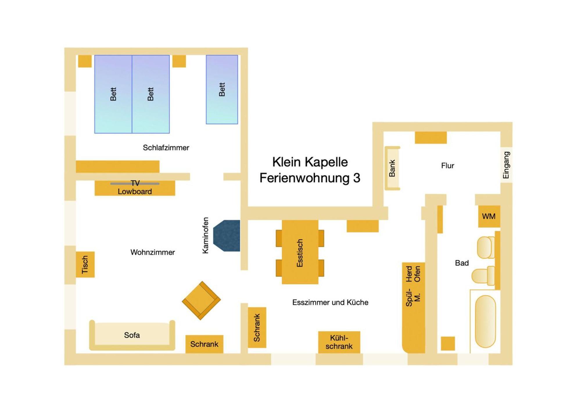 Ferienwohnungen Klein Kapelle Gingst Zewnętrze zdjęcie
